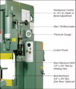 Betenbender 350 Ton 2460V Three Phase 10' Bed Hydraulic Press Brake BB350HDPB10 – Image 2