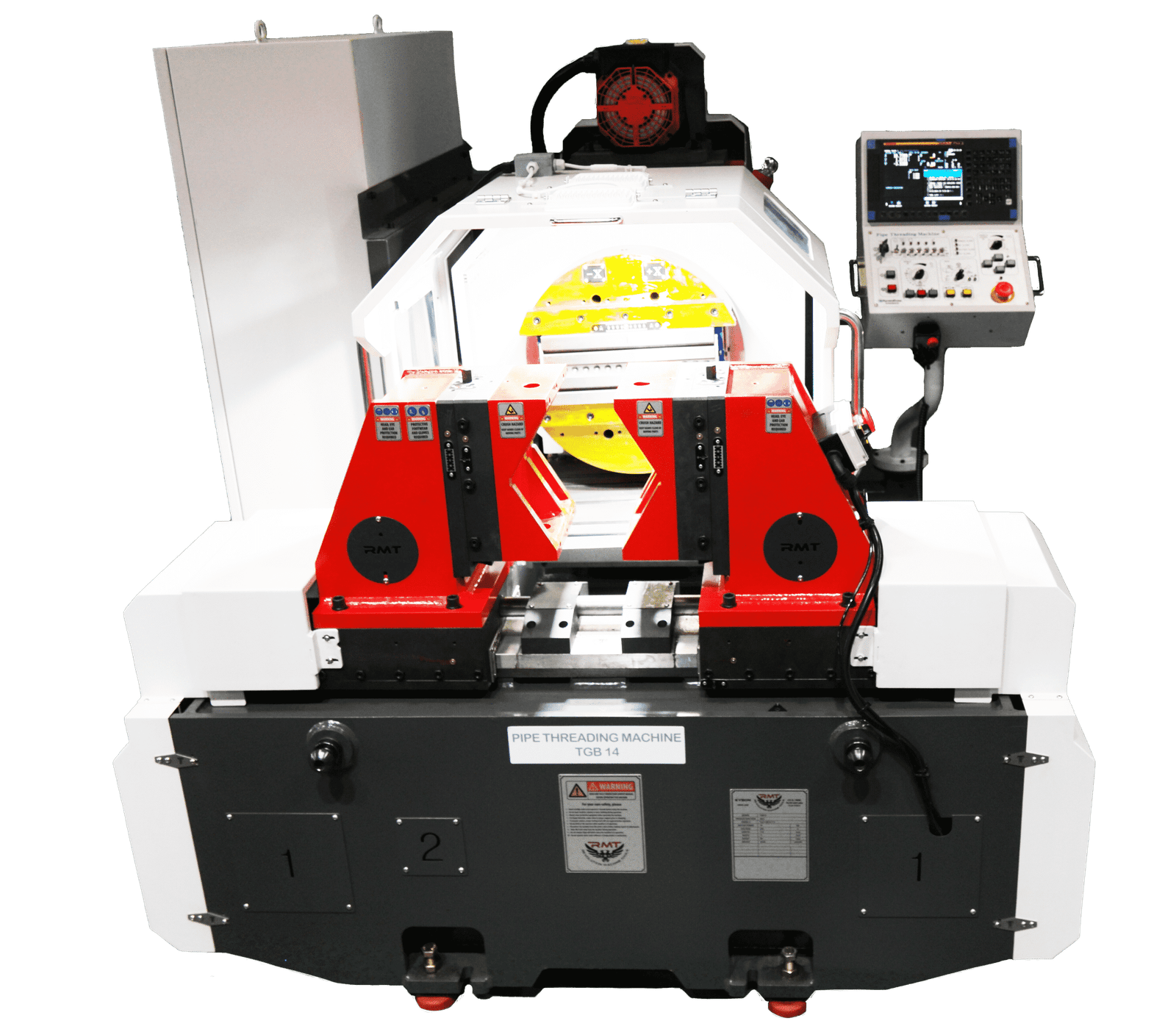 TGB14-CNC-2.png Revolution Machine Tools 10HP Pipe Spool Master 14 CNC Beveling Machine TGB14 CNC