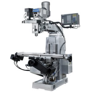 Sharp Industries 220V 50” Digital Variable Speed 3 Axes CNC Vertical Knee Mill TMV/DVS/MP-3 G2