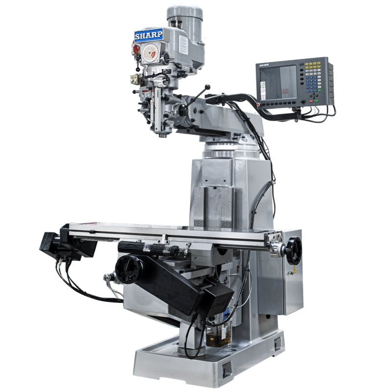 TMV-MP-2.jpg Sharp Industries 440V 54” Variable Speed 2 Axes CNC Vertical Knee Mill TMV/MP-2 G2