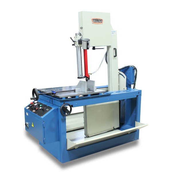 bsv18p_main_web.jpg Baileigh Industrial 2HP 220V Three Phase Vertical Tilt Frame Band Saw with Pneumatic Operation BSVT-18P 1226643