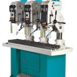Clausing 19.7"Drill Press with GH Manual Feed Fixed Table 2TS25