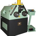 Carell Industrial Eagle Bending 220V Three Phase 2¾” Sq. Tube Hydraulic 2-Driven-Roll Variable Speed Universal Roll Bender CP60-H-REV