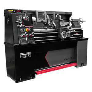 Jet E-1340VS With ACU-RITE 303 CSS DRO With Taper Attachment and Collet Closer 892418