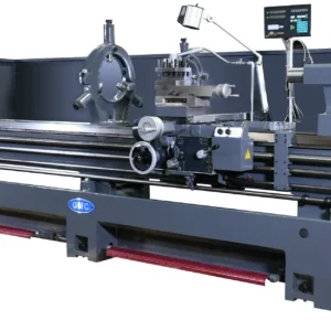 GMC Machinery 440V Three Phase 26” x 80” 12-Speed Heavy-Duty Gap Bed Lathe with DRO GML-2680T
