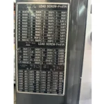 GMC Machinery 440V Three Phase 33” x 120” 12-Speed Heavy-Duty Precision Gap Bed Lathe with DRO GML-33120T – Image 2