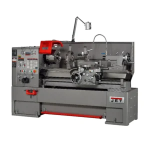 Jet GH-2180ZX 21” x 80” Large Spindle Bore Gear Head Lathe with Newall NMS800 DRO JT1-3310 – Image 2