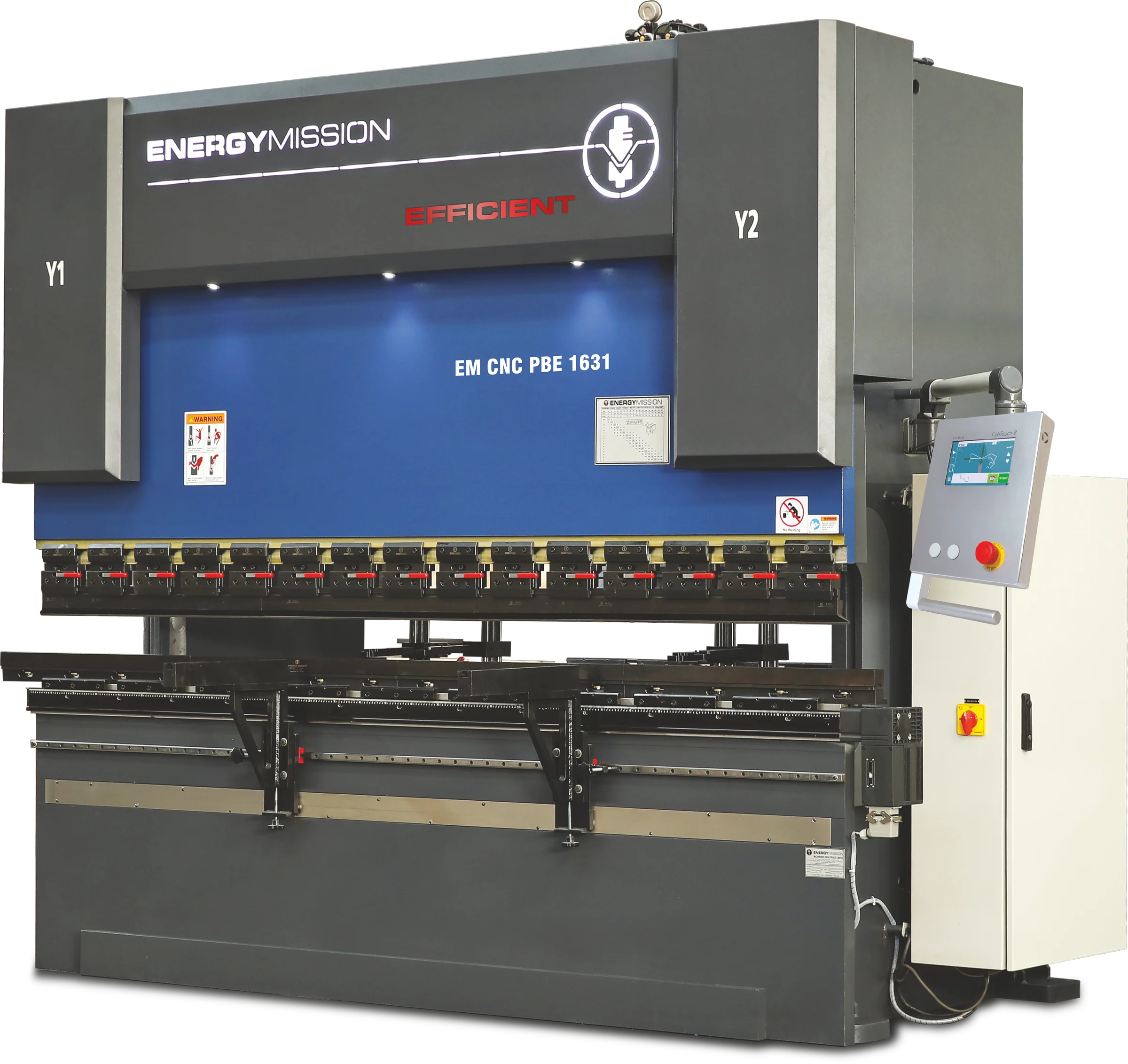dec-catalog-cd58f9941437acee6d Bud’s Machine Tools Efficient Series 100 Ton x 8ft 480V Three Phase Hydraulic CNC Press Brake PBE-1025