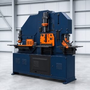 Multi-station hydraulic ironworker
