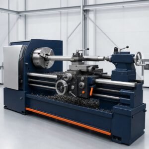 Industrial metalworking engine lathe