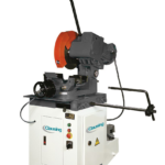 Clausing Kalamazoo 460V Three Phase 14” Dual-Speed Manual Ferrous Circular Cold Saw with Pneumatic Power Vise FHC350P