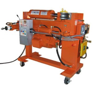 Huth 220V Three Phase 7.5HP Manual Knee Control Heavy Duty Horizontal Pipe Bender 2601HD