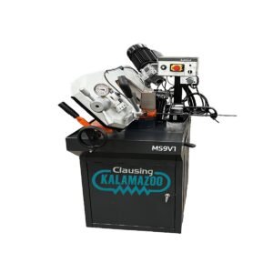 Clausing Kalamazoo 220V Single Phase 9” Manual Variable-Speed Swivel Miter Wet Bandsaw MS9V1