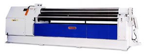 Birmingham 8' x 5/16" Heavy Duty Hydraulic Bending Rolls Double Pinch RH-0808